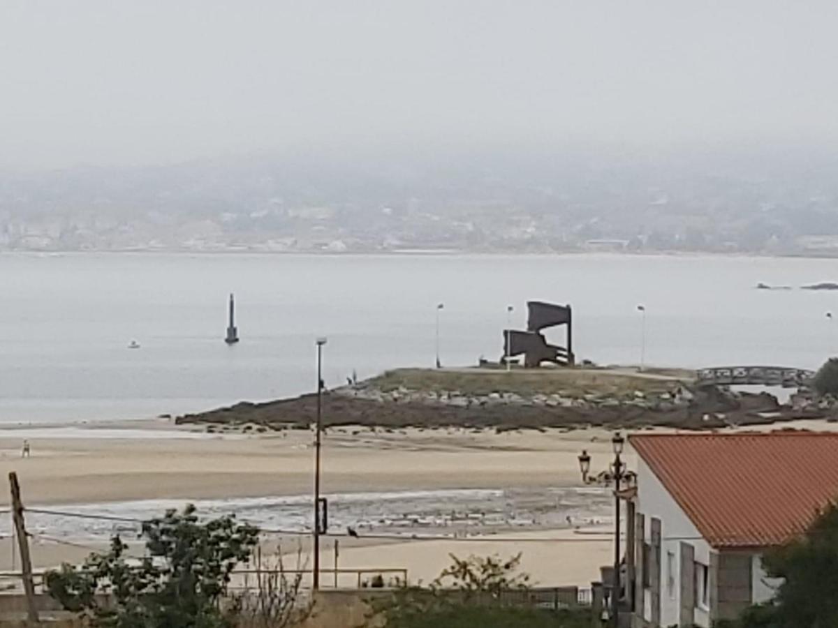 Vivienda Con Terraza En Playas De Baiona Apartment ภายนอก รูปภาพ