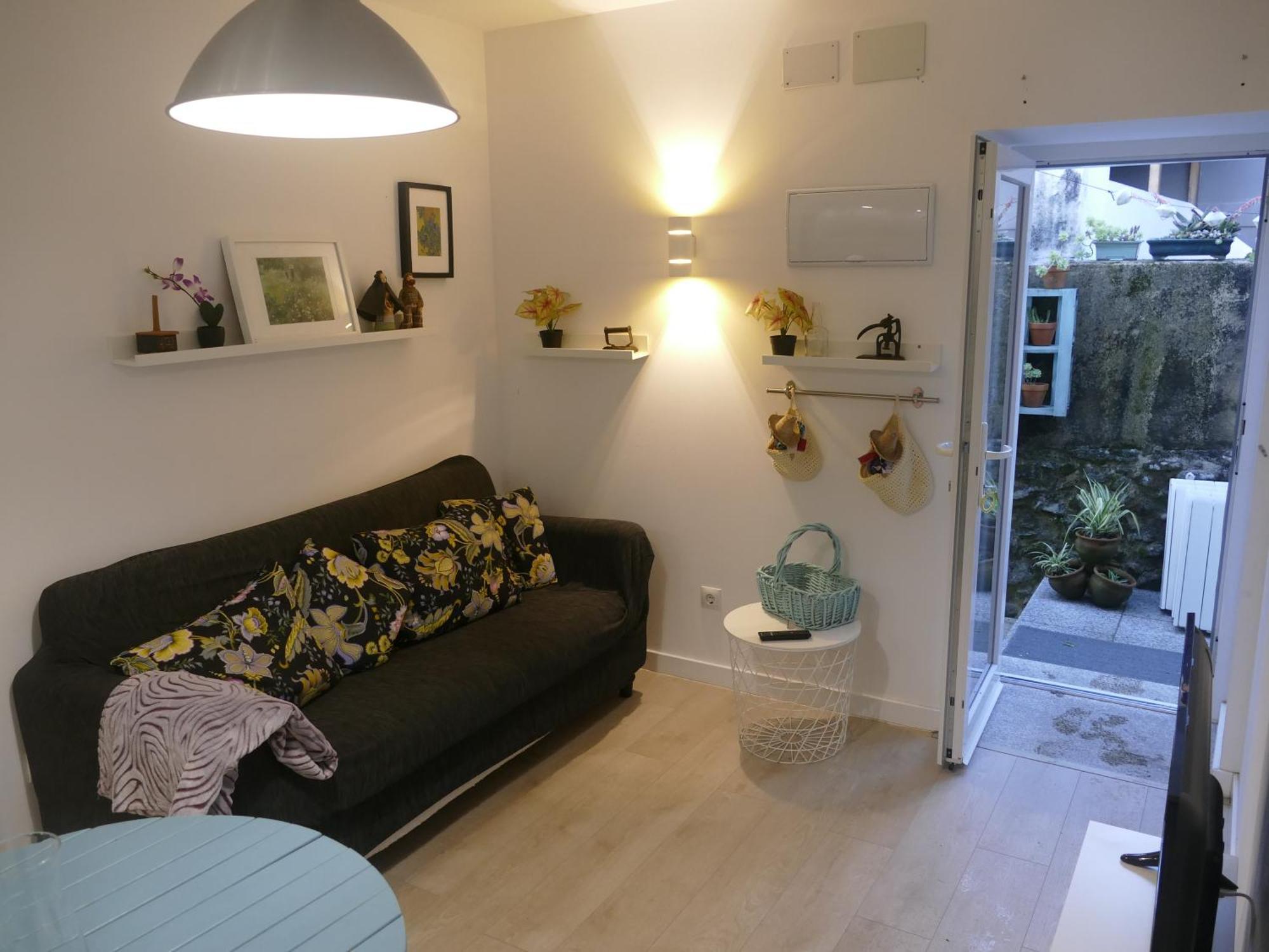 Vivienda Con Terraza En Playas De Baiona Apartment ภายนอก รูปภาพ
